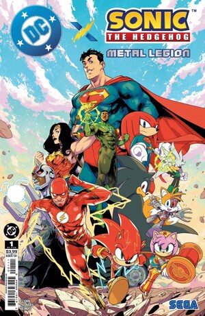[DC x Sonic the Hedgehog - Metal Legion 1 (Cover A - Pablo M. Collar)]
