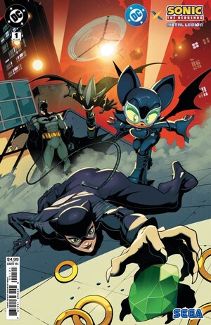 [DC x Sonic the Hedgehog - Metal Legion 1 (Cover B - Adam Bryce Thomas)]