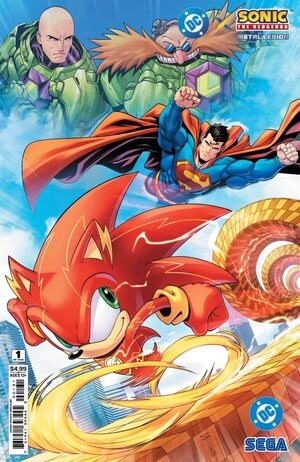 [DC x Sonic the Hedgehog - Metal Legion 1 (Cover C - Serg Acuna)]
