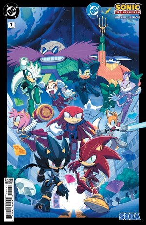 [DC x Sonic the Hedgehog - Metal Legion 1 (Cover D - Min Ho Kim)]