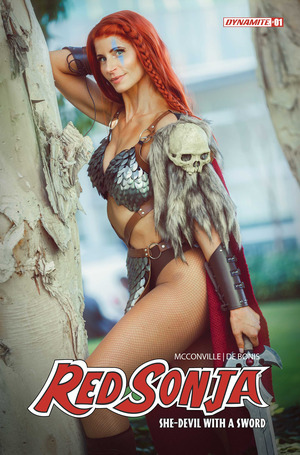 [Red Sonja: She-Devil with a Sword #1 (Cover E - Woman of Wonder Cosplay Variant)]