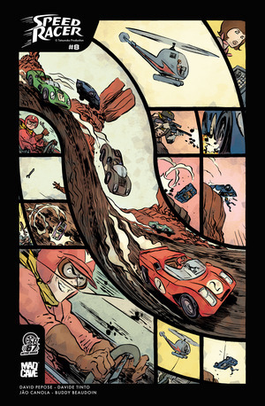 [Speed Racer (series 2) #8 (Cover B - Jesse Lonergan)]