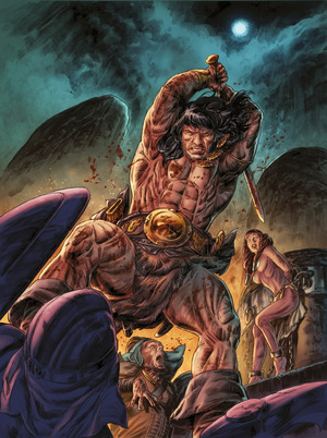 [Savage Sword of Conan (series 3) #14 (Cover D - Doug Braithwaite Full Art Variant)]