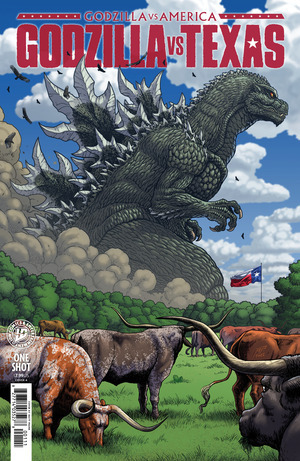 [Godzilla vs. America - Texas #1 (Cover A - Matt Frank)]