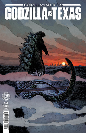 [Godzilla vs. America - Texas #1 (Cover B - Sam Lotfi)]