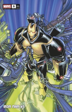 [Iron Man (series 8) No. 5 (Cover B - Whilce Portacio Advanced Iron Man Variant)]