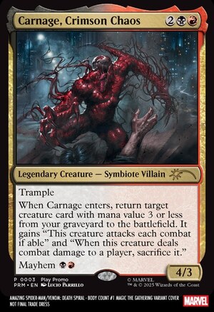 [Amazing Spider-Man / Venom - Death Spiral: Body Count No. 1 (Cover E - Lucio Parrillo Magic: The Gathering Variant)]