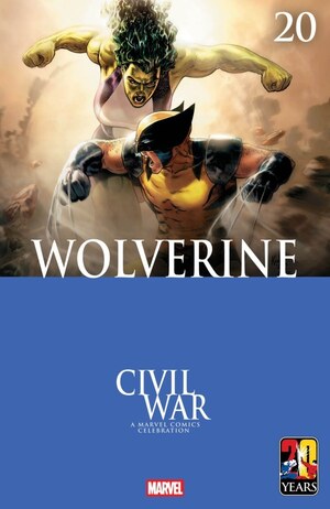 [Wolverine (series 8) No. 20 (Cover B - Aaron Kuder Civil War Celebration Variant)]