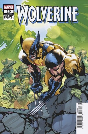 [Wolverine (series 8) No. 20 (Cover F - Francesco Manna 250th Homage Variant)]