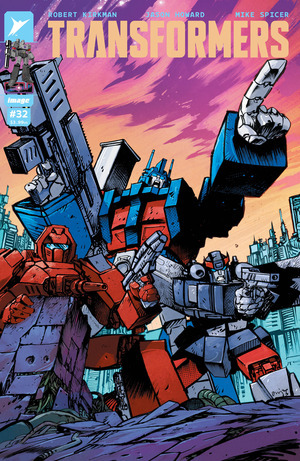 [Transformers (series 4) #32 (Cover B - Daniel Warren Johnson)]