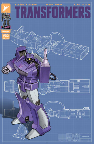 [Transformers (series 4) #32 (Cover E - E.J. Su Incentive)]