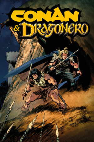[Conan and Dragonero #1 (Cover C - Roberto De La Torre Foil)]