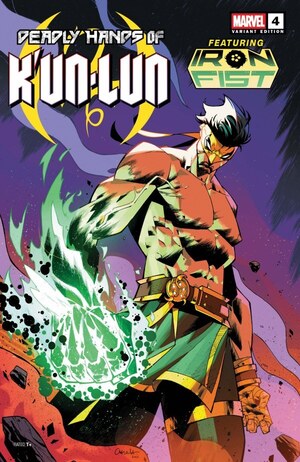 [Deadly Hands of K'un-Lun No. 4 (Cover B - Leo Chiola Iron Fist Variant)]