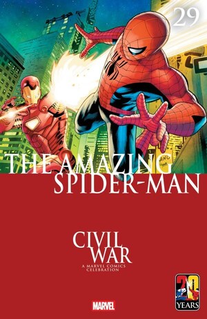 [Amazing Spider-Man (series 7) No. 29 (Cover C - Greg Land Civil War Celebration Variant)]
