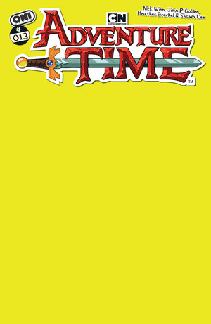 [Adventure Time (series 2) #13 (Cover C - Magic Man Yellow Blank)]