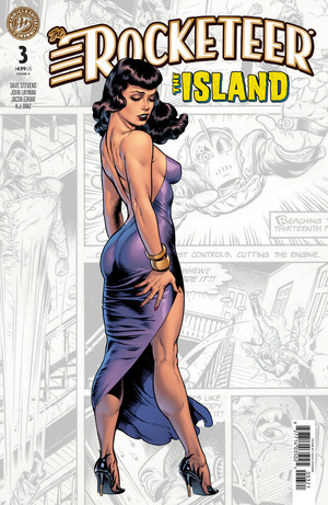 [Rocketeer - The Island #3 (Cover B - Dave Stevens)]