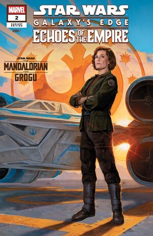 [Star Wars: Galaxy's Edge - Echoes of the Empire No. 2 (Cover C - E.M. Gist Mandalorian Variant)]