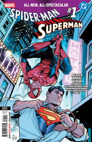 [Marvel / DC: Spider-Man / Superman No. 1 (2nd printing, Cover A - Martin Coccolo)]