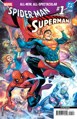 [Marvel / DC: Spider-Man / Superman No. 1 (2nd printing, Cover B - Jim Cheung)]