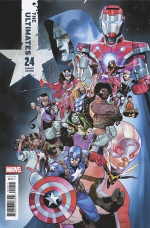 [Ultimates (series 4) No. 24 (Cover D - Juan Frigeri)]