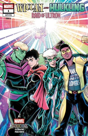 [Wiccan & Hulkling - Raid of Utlron No. 1 (Cover B - Luciano Vecchio)]
