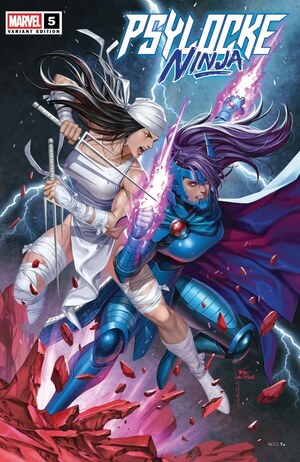 [Psylocke - Ninja No. 5 (Cover B - InHyuk Lee Versus Elektra Variant)]