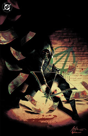 [Absolute Green Arrow 1 (1st printing, Cover E - Rafael Albququerque Foil)]