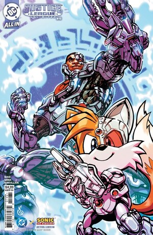 [Justice League Unlimited (series 2) 19 (Cover F - Carlos Danda DC X Sonic Variant)]