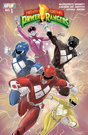 [Mighty Morphin Power Rangers (series 2) #1 (1st printing, Cover B - Andrew Lee Griffith)]