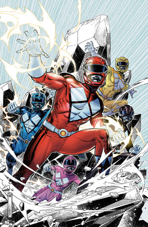 [Mighty Morphin Power Rangers (series 2) #1 (1st printing, Cover E - Jim Cheung Foil)]