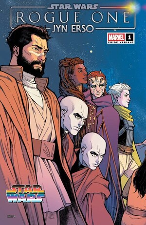 [Star Wars: Rogue One - Jyn Erso No. 1 (Cover B - Rickie Yagawa 3-Part Connecting Pride Variant)]