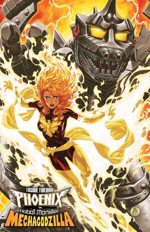 [Godzilla: Infinity Roar No. 5 (Cover B - Mark Brooks Cosmic Variant)]