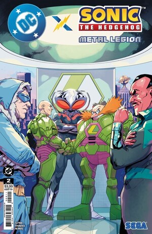 [DC x Sonic the Hedgehog - Metal Legion 2 (Cover A - Pablo M. Collar)]