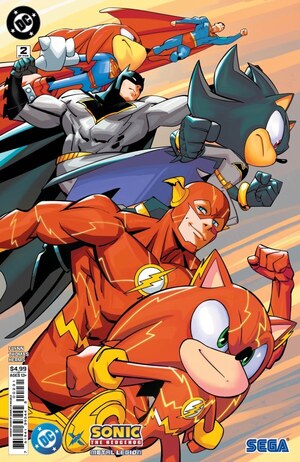 [DC x Sonic the Hedgehog - Metal Legion 2 (Cover C - Daniele Di Nicuolo)]