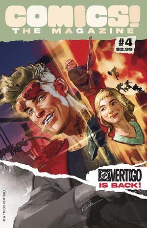 [Comics! The Magazine #4 (Cover B - Rico Renzi Vertigo Variant)]
