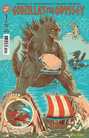 [Godzilla's Monsterpiece Theatre Presents: Godzilla's The Odyssey #1 (Cover A - Tom Scioli)]