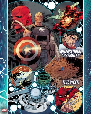 [Avengers: Armageddon No. 1 (1st printing, Cover F - Marco Checchetto Spoiler Variant)]