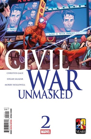 [Civil War - Unmasked No. 2 (Cover A - Geoff Shaw)]