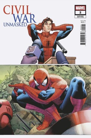 [Civil War - Unmasked No. 2 (Cover B - Paulo Siqueira 5-part Connecting Variant)]