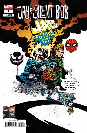 [Jay & Silent Bob - Jays of Future Past No. 1 (1st printing, Cover E - Jim Mahfood)]