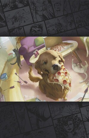 [Jay & Silent Bob - Jays of Future Past No. 1 (1st printing, Cover K - Rudy Siswanto Full Art Magic: The Gathering Incentive)]