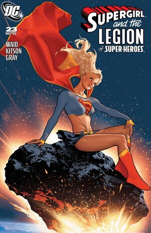 [Supergirl and the Legion of Superheroes 23 Facsimile Edition (Cover A - Adam Hughes)]