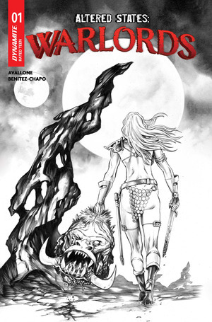 [Altered States - Warlords #1 (Cover J - Mike Rooth Line Art Incentive)]
