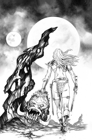 [Altered States - Warlords #1 (Cover L - Mike Rooth Full Art Line Art Incentive)]