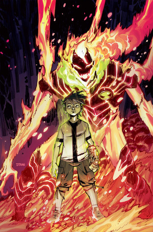 [Ben 10 (series 2) #2 (1st printing, Cover I - Eric Canete Full Art Incentive)]