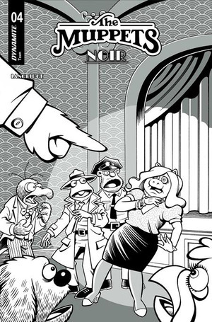 [Muppets - Noir #4 (Cover E - Roger Langridge Line Art Incentive)]