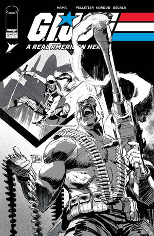 [G.I. Joe: A Real American Hero #329 (Cover B - Lee Weeks B&W Variant)]