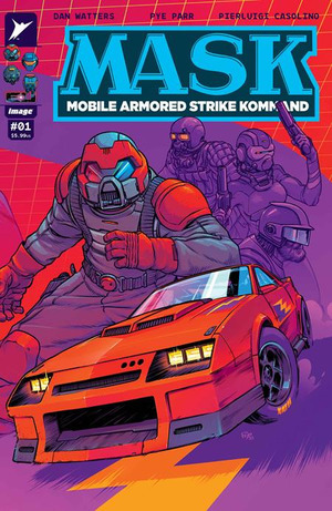 [M.A.S.K. #1 (1st printing, Cover N - Pye Parr Foil)]
