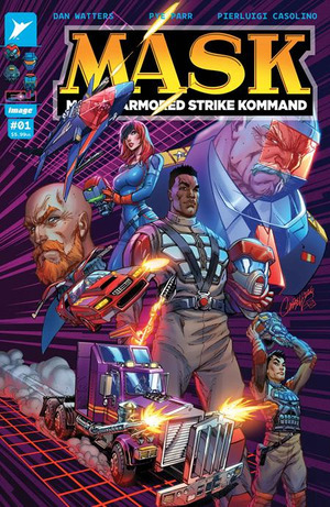 [M.A.S.K. #1 (1st printing, Cover O - J. Scott Campbell Foil)]