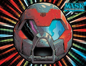[M.A.S.K. #1 (1st printing, Cover P - Pye Parr Die Cut Foil Mask Variant)]